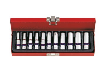 1/4" Bộ tuýp 11 chi tiết Kingtony 2511MR 1/4" Bộ tuýp 11 chi tiết Kingtony 2511MR