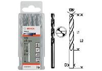 2.8mm Bộ mũi khoan sắt 10 mũi HSS-G Bocsh 2608595054