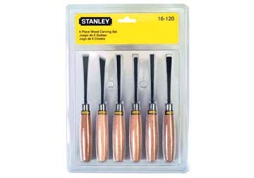 Bộ mũi đục gỗ 6 cây Stanley 16-120